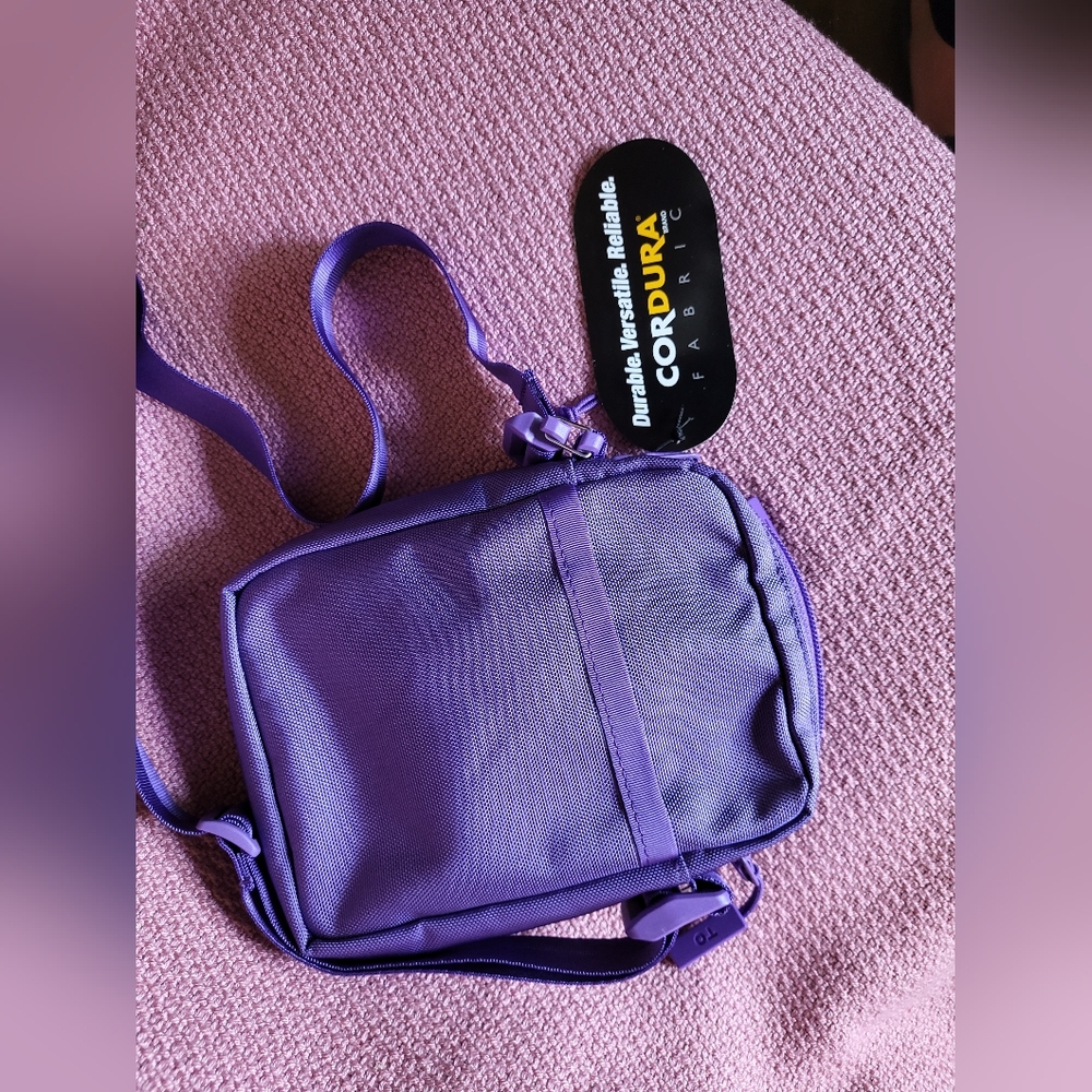 Nordstrom BABOON TO THE MOON Nylon Sling Crossbody Purple Bag - Picture 15 of 15